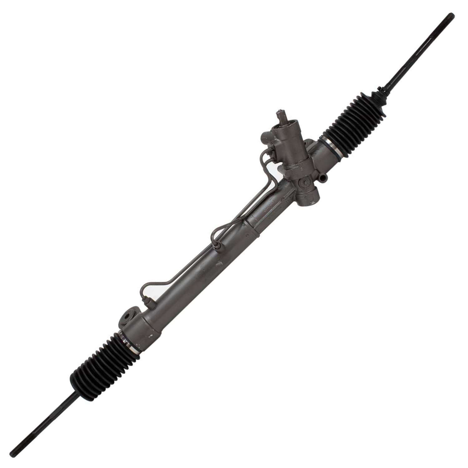 Power Steering Rack and Pinion + Wheel Hubs + Tie Rods for Chevy Malibu