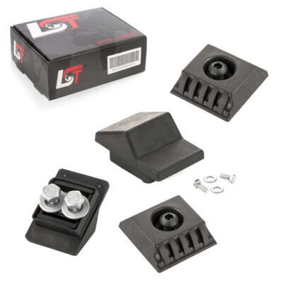 Original LST 4x Anschlagpuffer Kofferraum Heckklappe mit Schrauben Set für W124