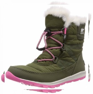 whitney short lace waterproof snow boot