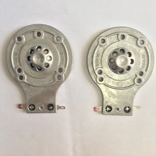 2pcs Diaframma in metallo AFT per JBL 2412 2412H-1 JRX serie TR105 TR125 TR126 TR225