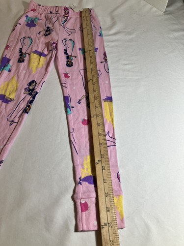 DISNEY Girls Multi Princess Pajama Pants Pink/Purple Size 6 - Picture 3 of 6
