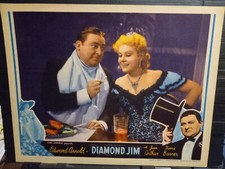 Lobby Card 1935 DIAMOND JIM Edward Arnold as Brady Binnie Barnes L Russell CU