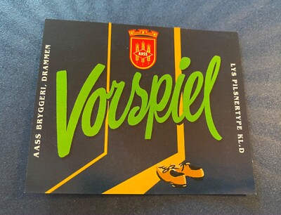 Norway beer labels - AASS.BREWERY VORSPIEL beer label 