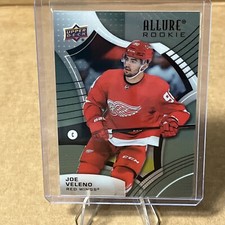 2021-22 UD Allure Steel Parallel Rookie Joe Veleno RC Red Wings #131 1:120 Odds