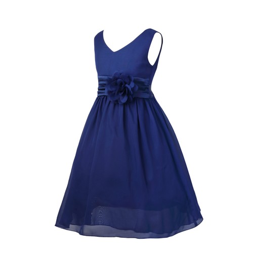 Formal Girls Bridesmaid Dresses Wedding Party Ball Prom Gown Long Cocktail Dress - Picture 79 of 116