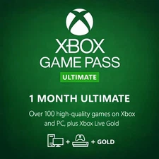 Xbox Game Pass Ultimate – 1 Month US Only – Non Stackable for Existing Users