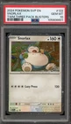 Pokemon Snorlax Twilight Masquerade Three Pk. Blisters Promo SVP EN 122 PSA 10