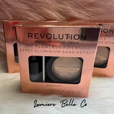 Revolution Flawless Foils Eyeshadow Rebound – 3 Pack – Metallic Shadow NEW