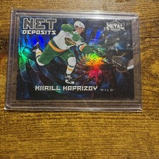 2020-21 Skybox Metal Universe #ND-1 Kirill Kaprizov Net Deposits Rookie