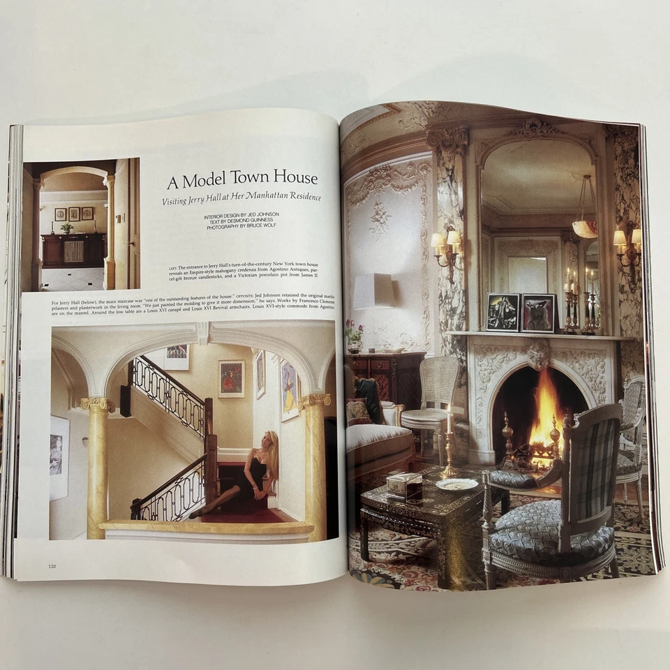 ARCHITECTURAL DIGEST AUGUST 1988 INTERNATIONAL MAGAZINE OF FINE INTERIOR DESIGM - Image 3 of 3