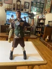 Vintage Original 1975 Gi Joe Atomic Man Mike Powers with Copter
