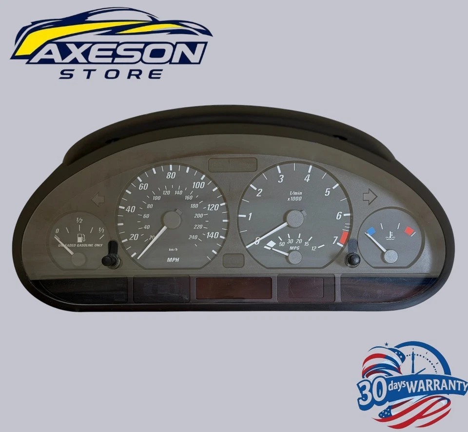 OEM 99-06 BMW E46 325 325Ci 330 330Ci instrumento medidor panel velocímetro Foto 3 de 4