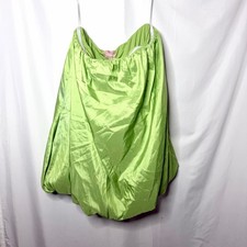Women's Show Me Your Mumu Beverley Bubble Dress Key Lime Taffeta Green Size XL