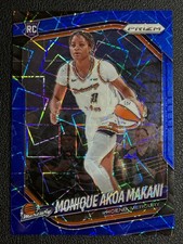 2025 Panini WNBA Prizm - Monique Akoa #98 Blue Velocity Rookie RC