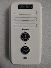 Wuloo Wireless Doorbell Voice Intercom Door Chimes Rechargeable Open Box