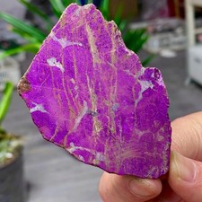 72G Namibia Natural Metallic Dark Purple Purpurite Piece Rough Rare Specimen