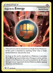 Single Strike Energy 141/163 Battle Styles Uncommon