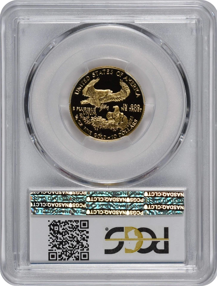 1988-P $10 American Gold Eagle PR69DCAM PCGS - Image 2 of 2