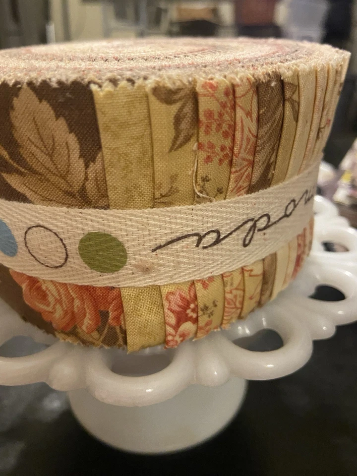 Aster Manor By 3 Sisters For Moda Rare OOP Jelly Roll - Image 2 of 4