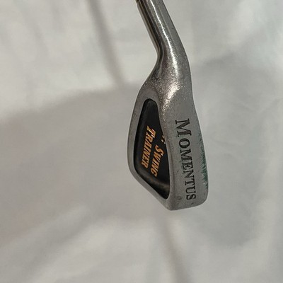 Momentus Swing Trainer Men's Left Handed 40 oz Weighted Formed Grip Golf Iron