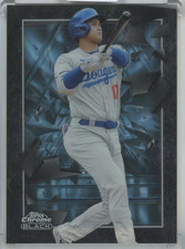 2024 Topps Chrome Black Shohei Ohtani Depth of Darkness #DOD2 Los Angeles Dodger