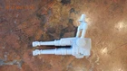 Star Wars Legacy Millenium Falcon Bottom Quad Cannon Gun ORIGINL PART