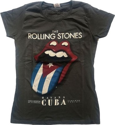 Gadget - Rolling Stones (The): Rock Off - Havana Cuba (T-Shirt Donna Tg. XS) -D-