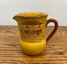 RARE DARTMOUTH POTTERY DEVON CHARLES DICKENS OLD CURIOSITY SHOP LONDON JUG