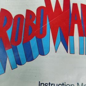 ROBO WARRIOR Nintendo NES Game Original JALECO 1988 Instruction Manual