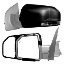 For Ford F-150 15-16 K Source Driver Passenger Side Towing Mirror Extensions