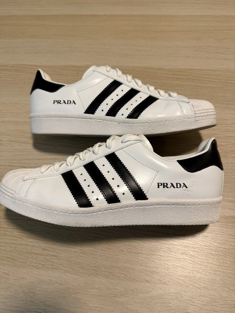 Las mejores ofertas en Prada x adidas Superstar White Black | eBay