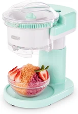 Shaved Ice Maker and Slushie Machine (Aqua): Multi-Purpose Ice Shaver Machine fo