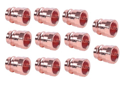 #ad EZ FLUID Plumbing 1 2 FIP x Press LF Copper Press Female Adapter Pressure $53.94
