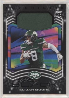 2021 Panini Black Futuristic 59/125 Elijah Moore #F-EM Rookie RC 0g27