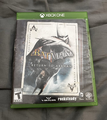 3 Batman Video Games Xbox one. Return to Arkham,Asylum,Knight