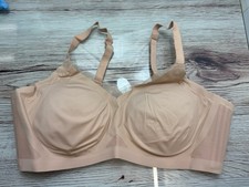 Honey Love Liftwear Crossover Wireless Bra in Sand - Size 3X NWOT