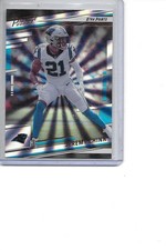 2022 Prestige Jeremy Chinn Sunburst Carolina Panthers Football Card #46