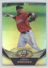 2011 Bowman Platinum Prospects Jimmy Paredes #BPP19 3a3