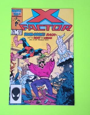 X-Factor #12 Vol. 1 1987 Marvel Comics 1st App 7.0 Comic Book R97-213