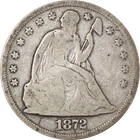 1872 Seated Liberty Dollar