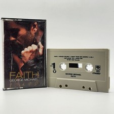 George Michael Faith Cassette 1987 CBS Columbia OCT 40867