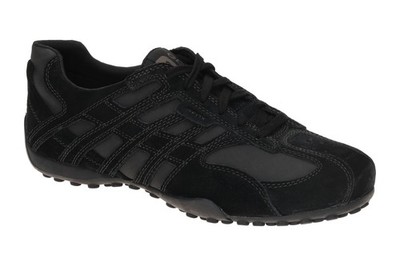 Geox Schuhe SNAKE ORIGINAL A schwarz Herrenschuhe Sneakers U55MNB 022EK C9999