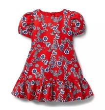 Janie and Jack Girls 2T Paisley Floral Dress