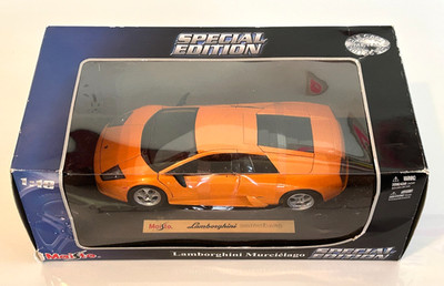 MAISTO 2007 LAMBORGHINI MURCIELAGO LP640 DIE CAST ORANGE 1:18 Scale 46629
