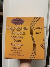 Designer Touch Relaxer Sensitive Scalp Conditioning Formula 4 Applications New