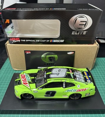 Nascar 1:24 Diecast 2020 Chase Elliott #9 Mountain Dew ZL1 Elite Boxed sehr guter Zustand