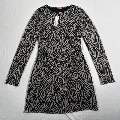 Miami For Francesca s Midi Long Sleeve Dress Women s Small NWT