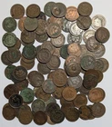 lot of 100 indian head cent 1c - cull - free shipping