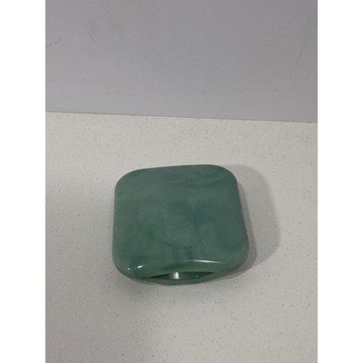 Clinique Soft Finish Pressed Powder Soft Vanilla Vintage Green Marble Compact