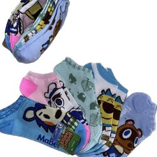 Animal Crossing Ankle Socks 5 Pack no show